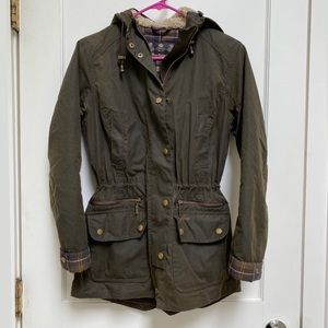 Barbour Olive Utility Jacket
